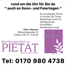Bestatter in Friedrichsthal